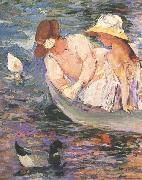 Mary Cassatt Summertime oil painting